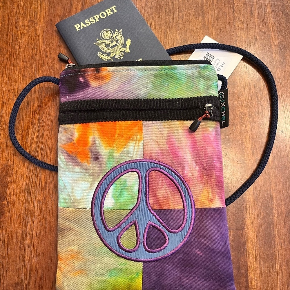 Bohemian Tie-Dye and Embroidered Velvet Crossbody Bags Bundle NWT - Picture 2 of 9